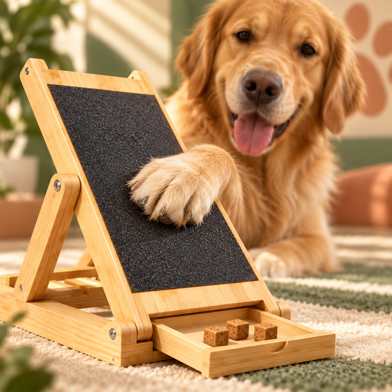 Golden dog using GentlePact