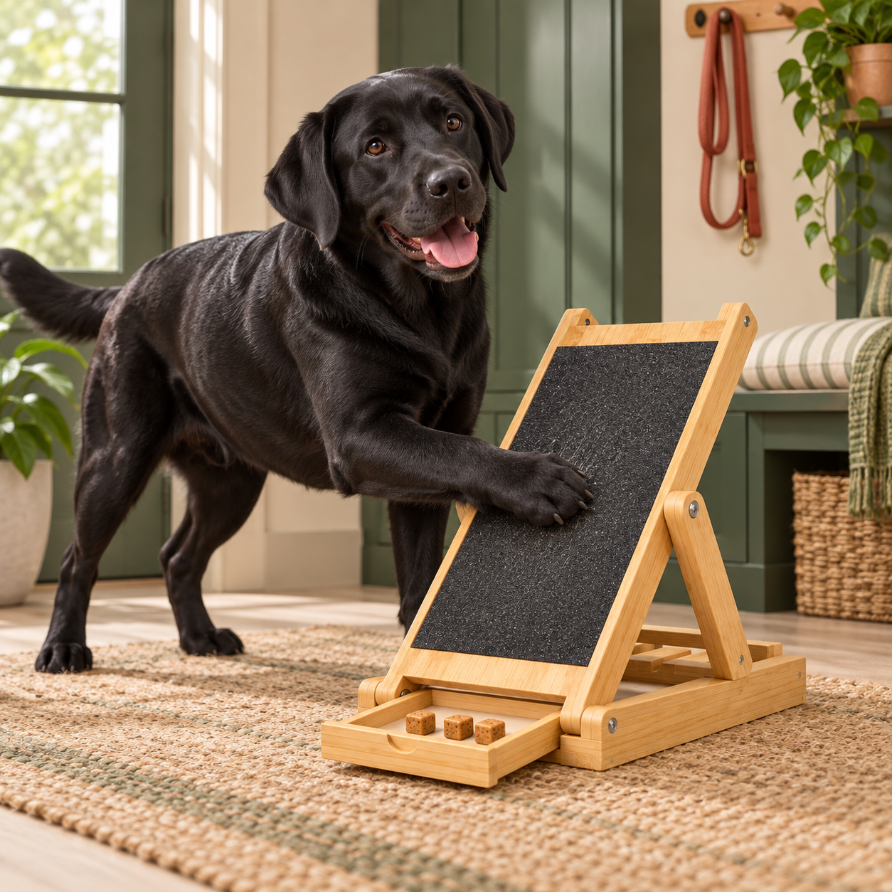 Black lab using GentlePact