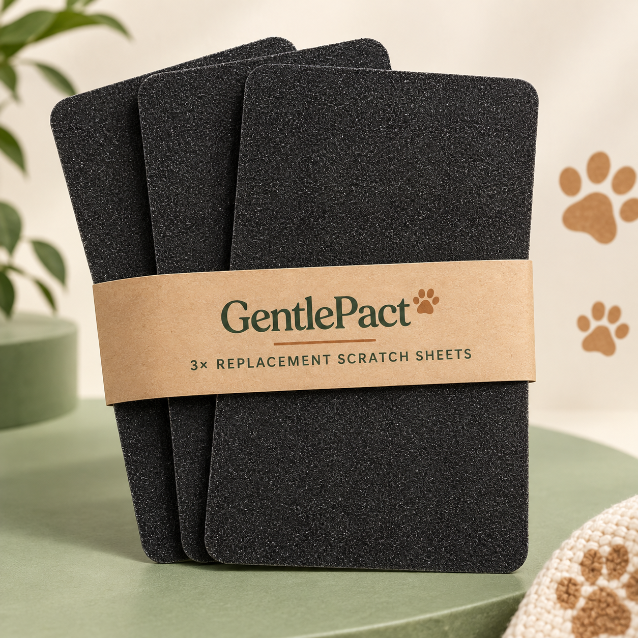 Three GentlePact replacement scratch sheets