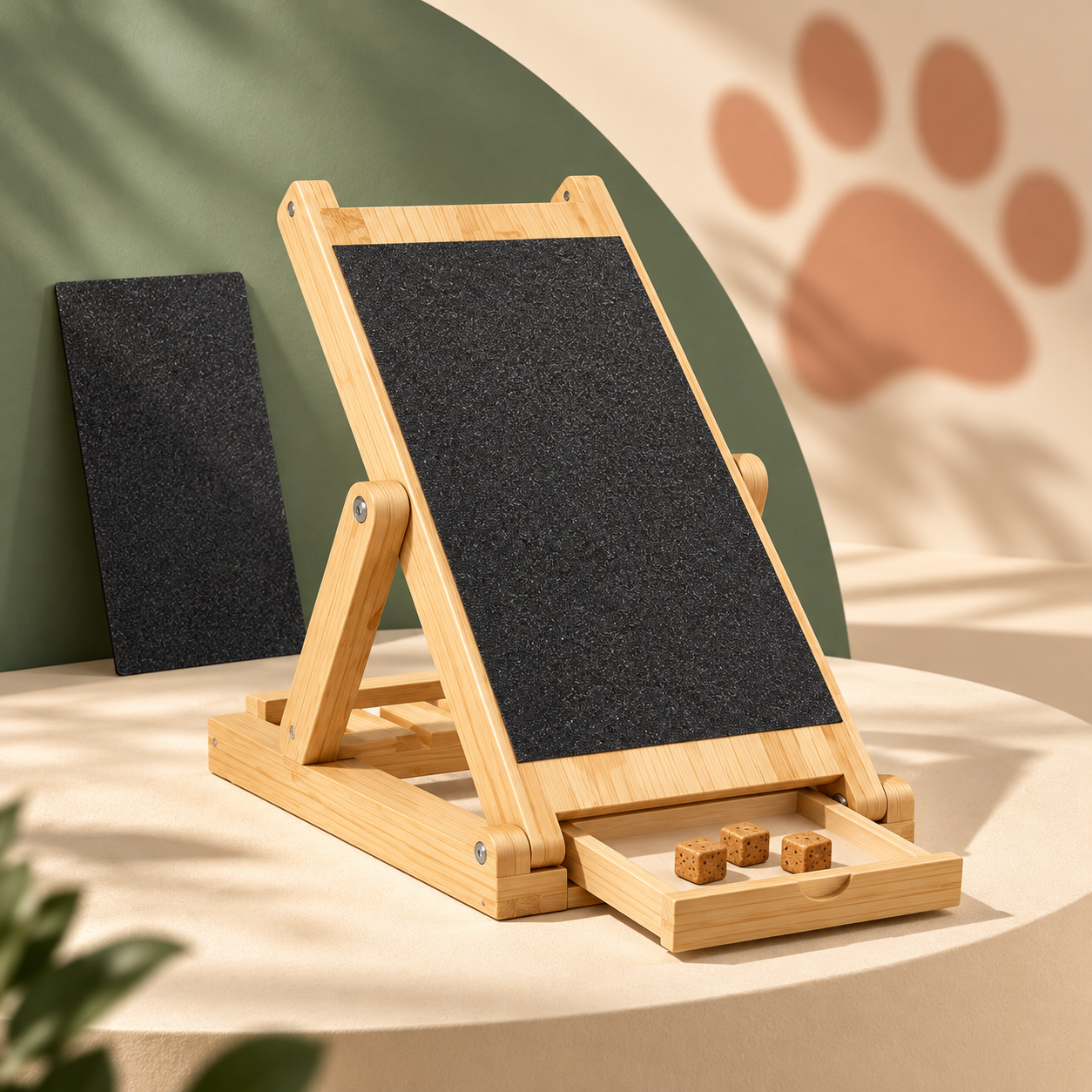 GentlePact bamboo dog nail scratch board